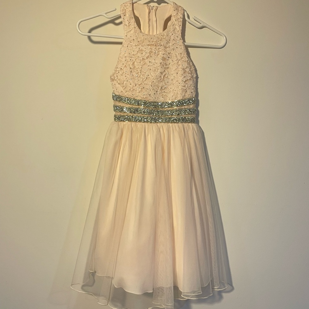 Pale Pink Speechless Kids Dress - size 8